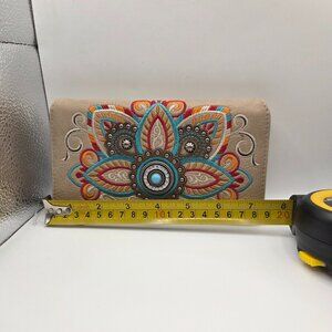 Montana West Embroidered Mandala‎ Collection Wallet NWT